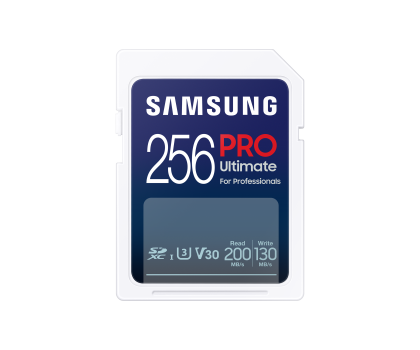 Karta pamięci Samsung 256GB SDXC PRO Ultimate 200MB/s